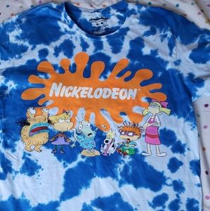 Nickelodeon 90's Tie Dye Tee Medium